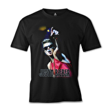 Justin Bieber Siyah Erkek Tshirt