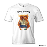 Goud Molnig Beyaz Erkek Tshirt
