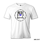 Best Friends - F2 Beyaz Erkek Tshirt
