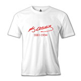 Atatürk - Sonsuz Beyaz Erkek Tshirt