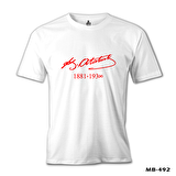 Atatürk - Sonsuz Beyaz Erkek Tshirt