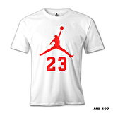 Basketball - Jordan 23 Beyaz Erkek Tshirt