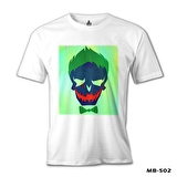 Suicide Squad - Joker Last Cry Beyaz Erkek Tshirt