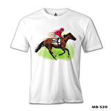 At 10 Beyaz Erkek Tshirt