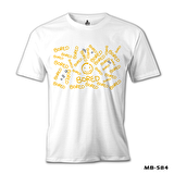 Sherlock -  is Bored Beyaz Erkek Tshirt
