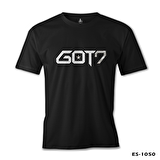 G.O.T7 - Logo Siyah Erkek Tshirt