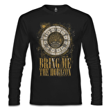 Bring me the Horizon - Clock Siyah Erkek Sweatshirt