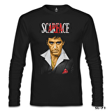 Scarface Siyah Erkek Sweatshirt