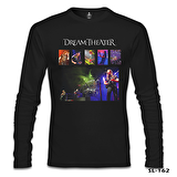 Dream Theater - Konser Siyah Erkek Sweatshirt