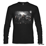 Dream Theater - Black Clouds Siyah Erkek Sweatshirt