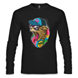 Catphone Müzik  Siyah Erkek Sweatshirt