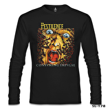 Pestilence - Consuming Impulse Siyah Erkek Sweatshirt