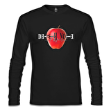 Death Note - The Apple Siyah Erkek Sweatshirt