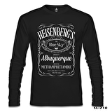 Breaking Bad - Heisenberg's Siyah Erkek Sweatshirt