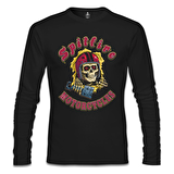 Motosiklet - Spitfire Siyah Erkek Sweatshirt