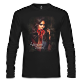 Vampire Diaries Siyah Erkek Sweatshirt