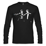 Doctor Who - Timefiction Siyah Erkek Sweatshirt