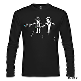 Doctor Who - Timefiction Siyah Erkek Sweatshirt