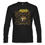 Anthrax - Among the Living Siyah Erkek Sweatshirt