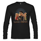 Game of Stones Siyah Erkek Sweatshirt