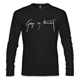Atatürk - Gazi Mustafa Kemal Siyah Erkek Sweatshirt