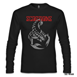 Scorpions - Scorpion Siyah Erkek Sweatshirt