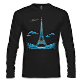 Parisian Siyah Erkek Sweatshirt