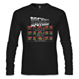 Back to the Future - 21.10.2015 Siyah Erkek Sweatshirt