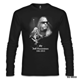 Jeff Hanneman - RIP Siyah Erkek Sweatshirt