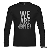 EXO - We are One Siyah Erkek Sweatshirt