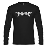 DragonForce - Logo Siyah Erkek Sweatshirt