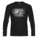 Pink Floyd - The Pink Side Siyah Erkek Sweatshirt