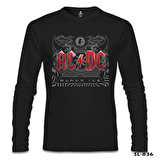 AC DC - Black Ice Siyah Erkek Sweatshirt