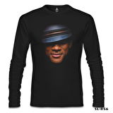 Will Smith Siyah Erkek Sweatshirt