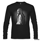 Vikings - Ragnar Siyah Erkek Sweatshirt