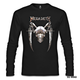Megadeth - Vic 6 Siyah Erkek Sweatshirt