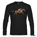 At 5 Siyah Erkek Sweatshirt