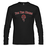 World of Warcraft - For the Horde Siyah Erkek Sweatshirt