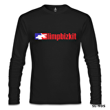 Limpbizkit - Logo Siyah Erkek Sweatshirt