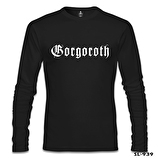 Gorgoroth - Logo Siyah Erkek Sweatshirt