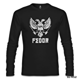 Fedor - Logo Siyah Erkek Sweatshirt