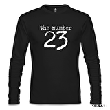 The Number 23 Siyah Erkek Sweatshirt