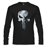 Punisher - Logo 2 Siyah Erkek Sweatshirt
