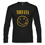 Nirvana - Come As You Are Siyah Erkek Sweatshirt