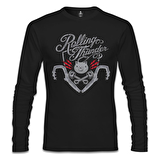 Rolling Thunder Siyah Erkek Sweatshirt