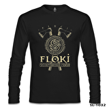Vikings - Floki Siyah Erkek Sweatshirt