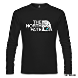 The North Fate Siyah Erkek Sweatshirt