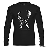Bleach - The One  Siyah Erkek Sweatshirt