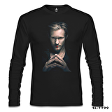 True Blood - Eric Northman Siyah Erkek Sweatshirt