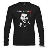 Narcos - Plata o Plomo 2 Siyah Erkek Sweatshirt
